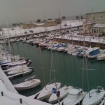 Saint Martin de Ré sous la neige (05/02/2012)